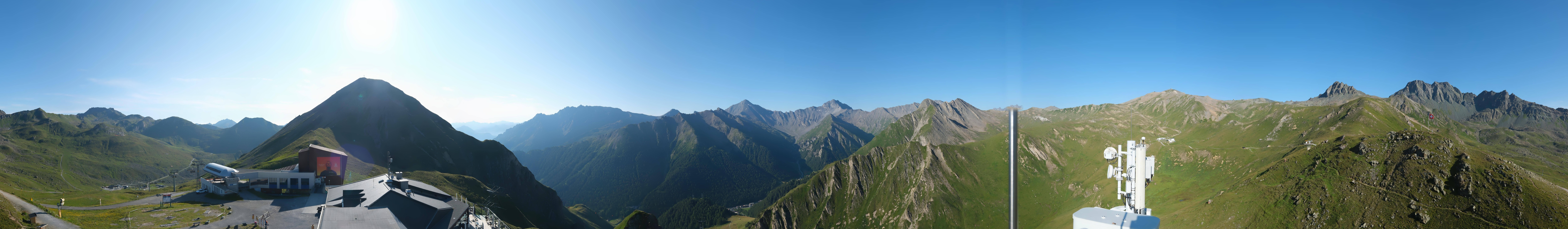 Archiv Foto Webcam Alp Trida Sattel in Samnaun