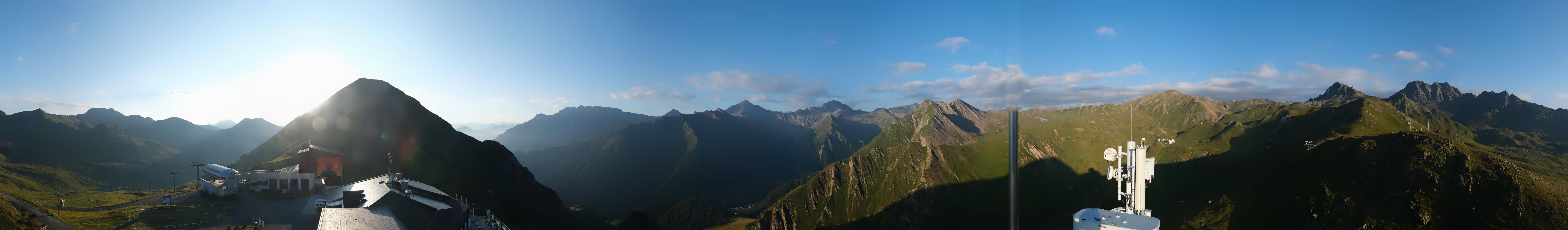 Archiv Foto Webcam Alp Trida Sattel in Samnaun