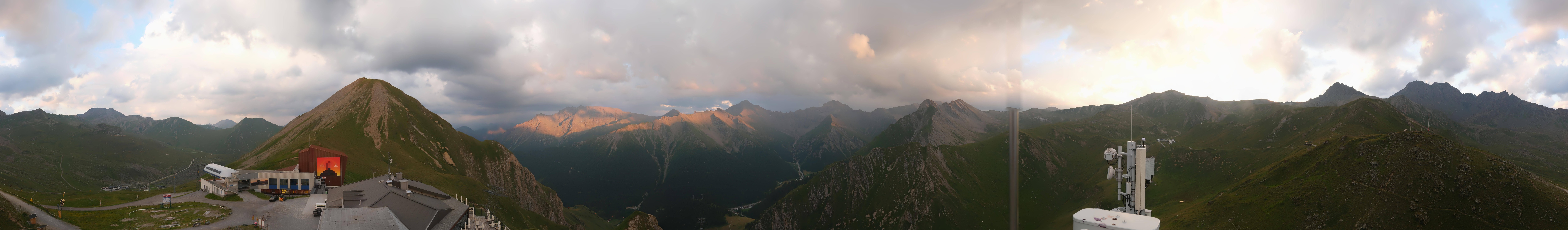 Archiv Foto Webcam Alp Trida Sattel in Samnaun