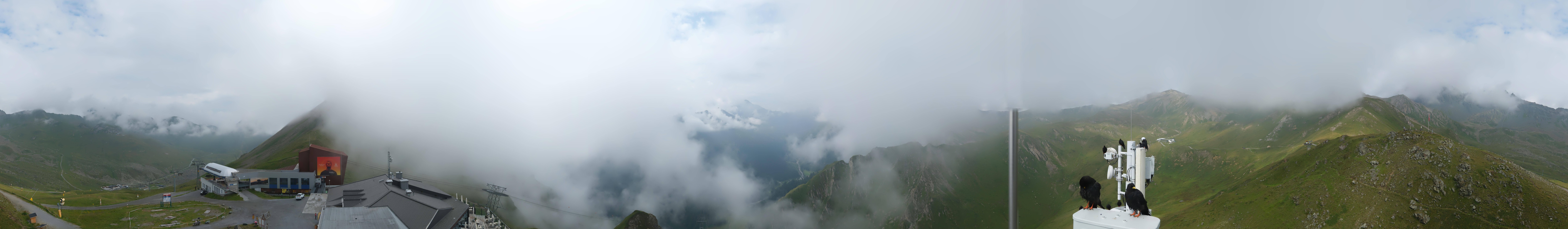 Archiv Foto Webcam Alp Trida Sattel in Samnaun