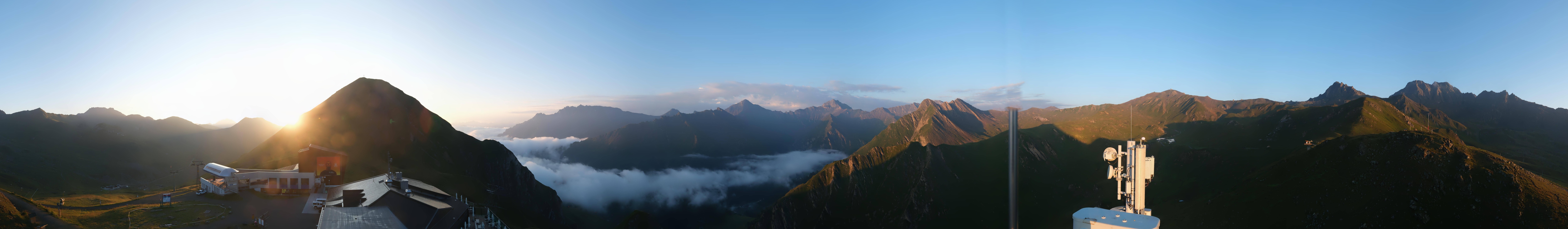 Archived image Webcam Alp Trida Sattel Lift in Samnaun