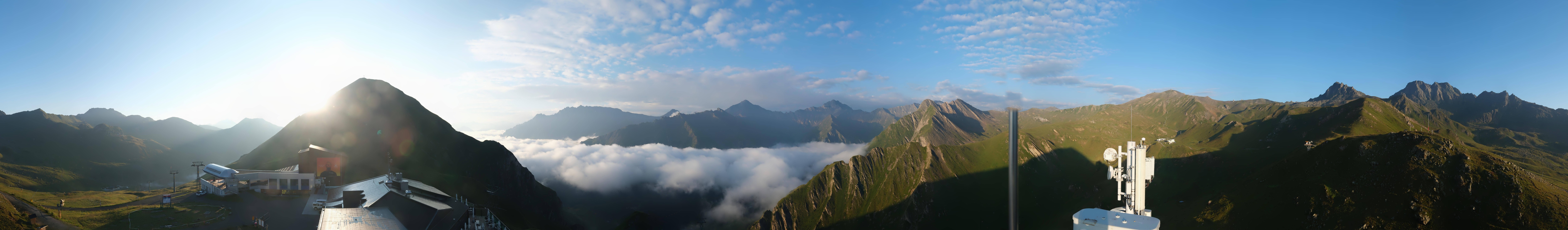 Archived image Webcam Alp Trida Sattel Lift in Samnaun