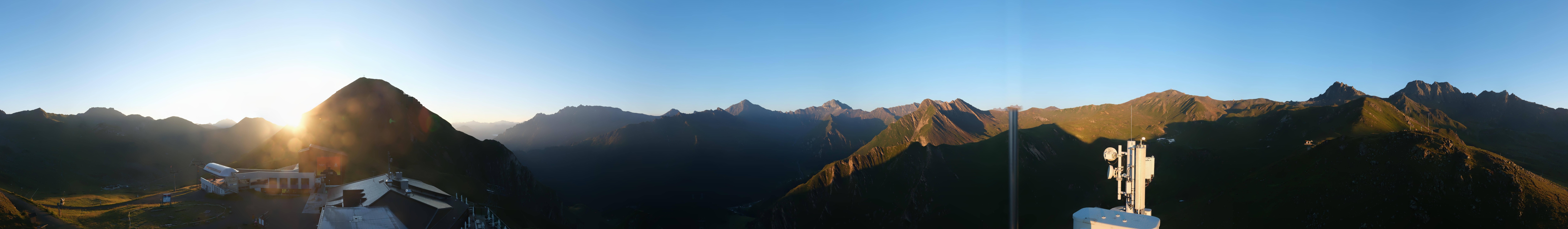 Archiv Foto Webcam Alp Trida Sattel in Samnaun