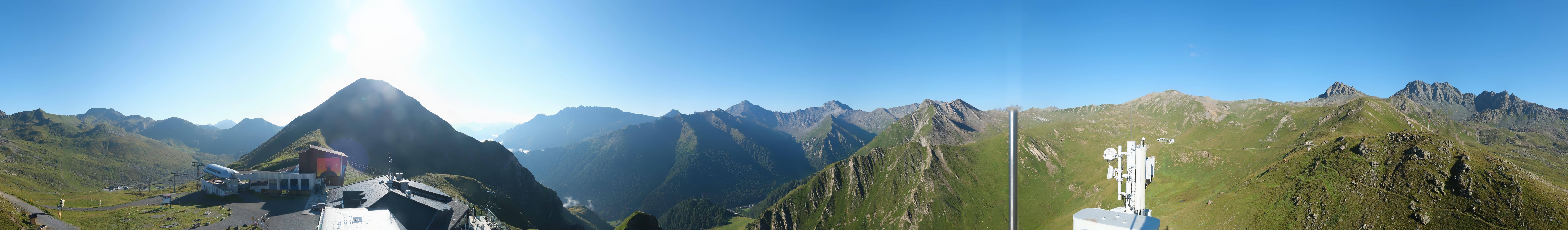 Archived image Webcam Alp Trida Sattel Lift in Samnaun