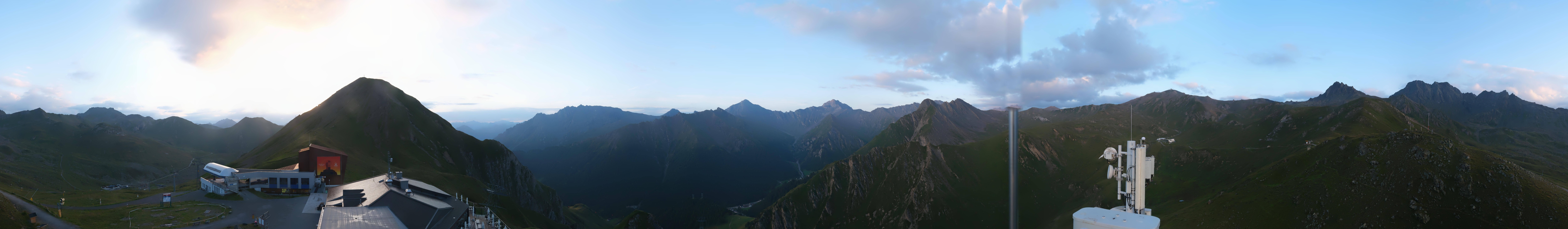 Archived image Webcam Alp Trida Sattel Lift in Samnaun