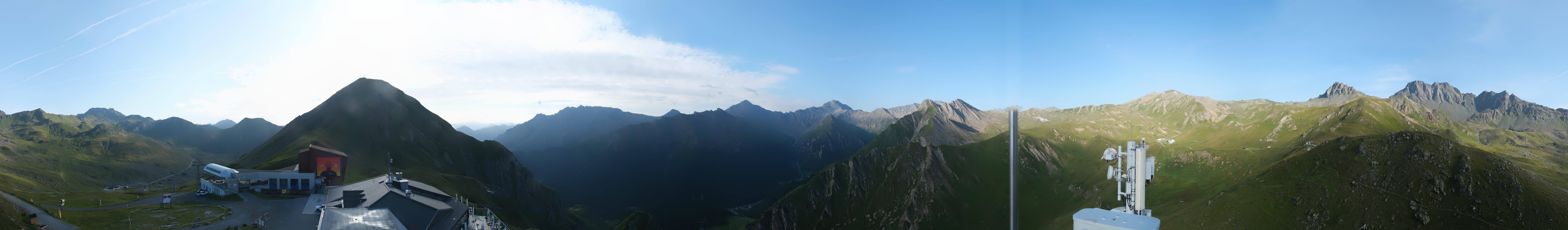 Archived image Webcam Alp Trida Sattel Lift in Samnaun