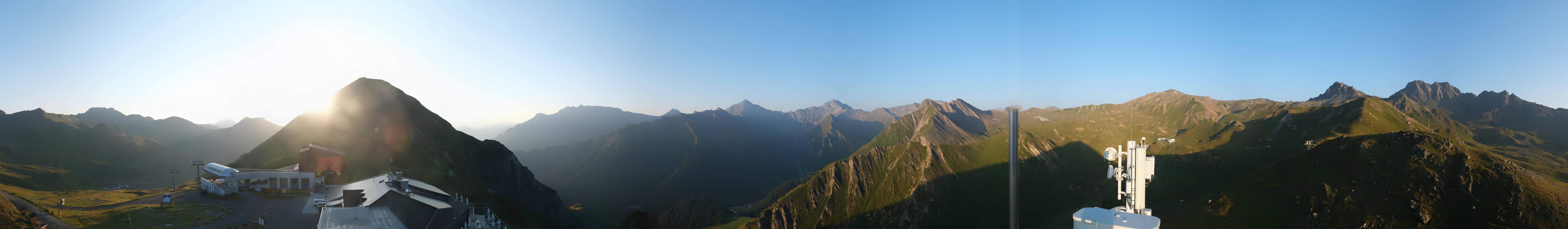 Archiv Foto Webcam Alp Trida Sattel in Samnaun