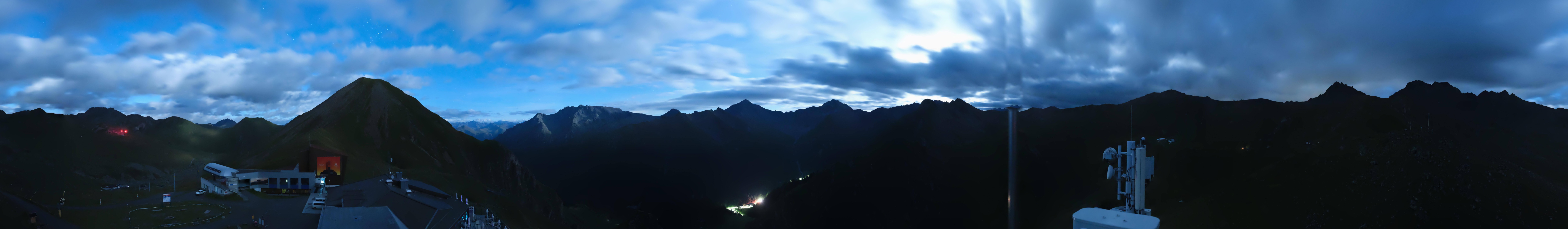 Archiv Foto Webcam Alp Trida Sattel in Samnaun