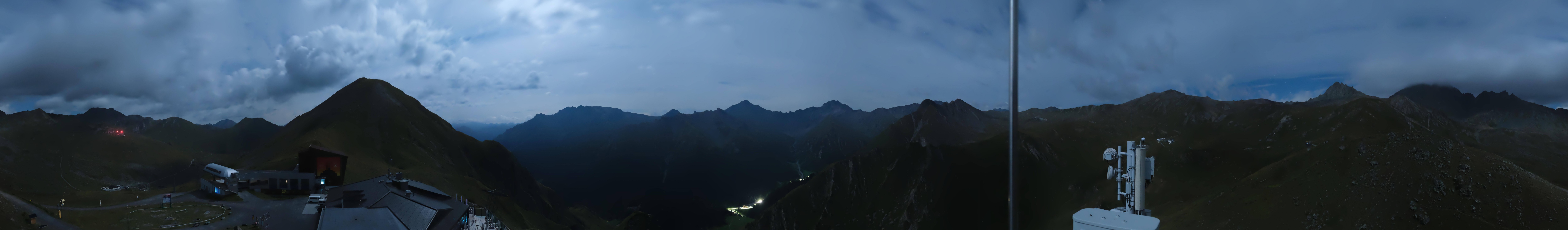 Archiv Foto Webcam Alp Trida Sattel in Samnaun