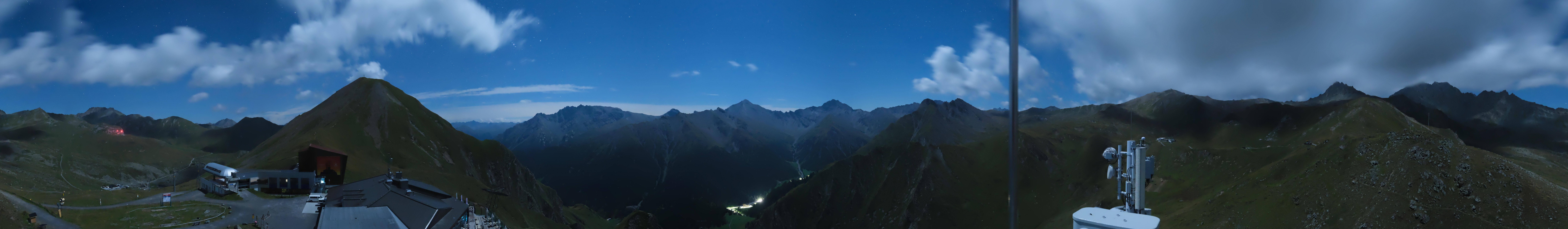 Archiv Foto Webcam Alp Trida Sattel in Samnaun