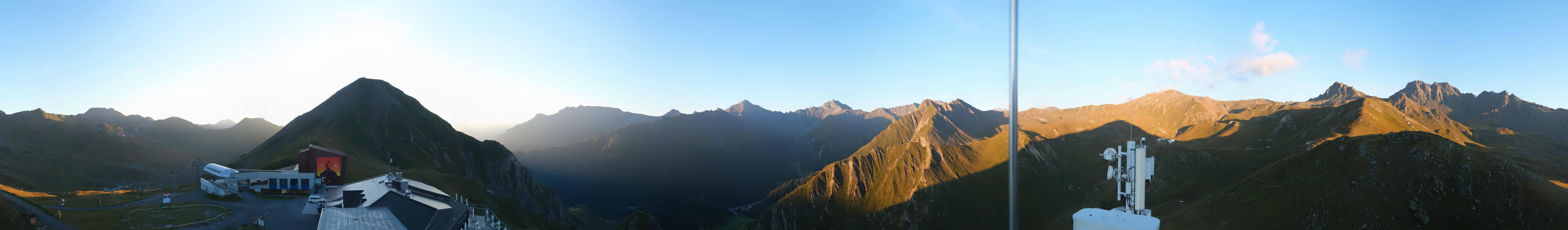 Archiv Foto Webcam Alp Trida Sattel in Samnaun