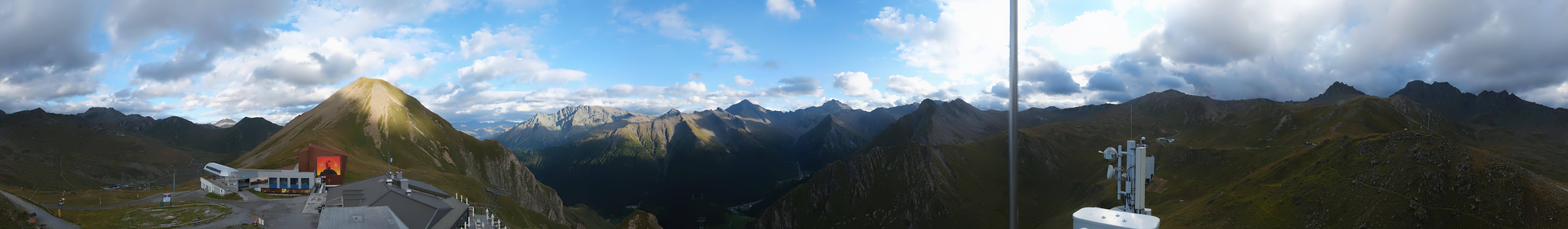 Archived image Webcam Alp Trida Sattel Lift in Samnaun