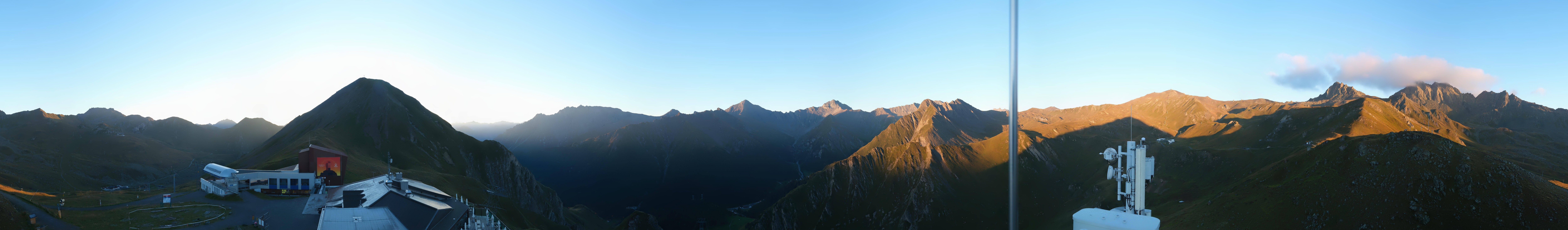 Archived image Webcam Alp Trida Sattel Lift in Samnaun