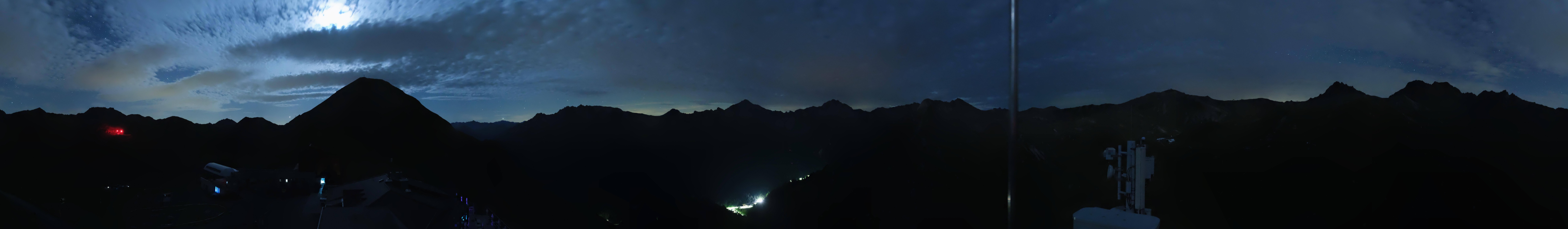 Archiv Foto Webcam Alp Trida Sattel in Samnaun