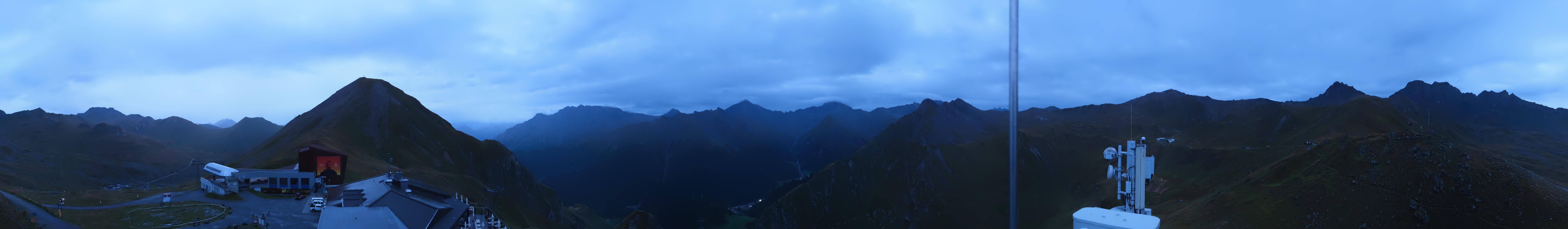 Archiv Foto Webcam Alp Trida Sattel in Samnaun