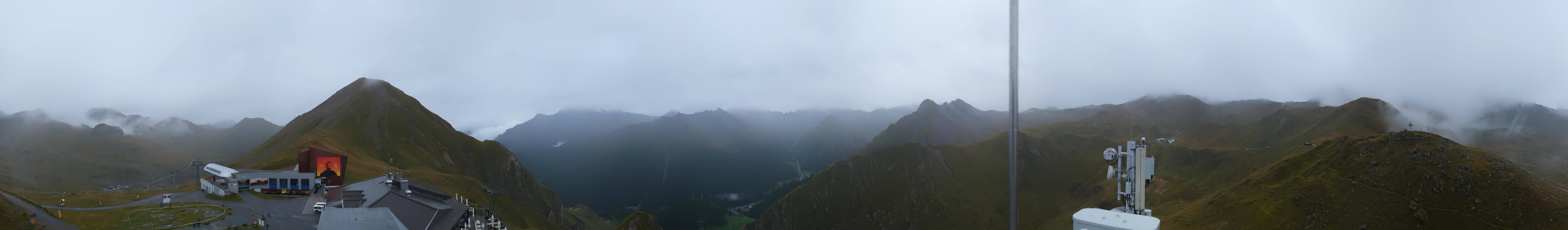 Archiv Foto Webcam Alp Trida Sattel in Samnaun