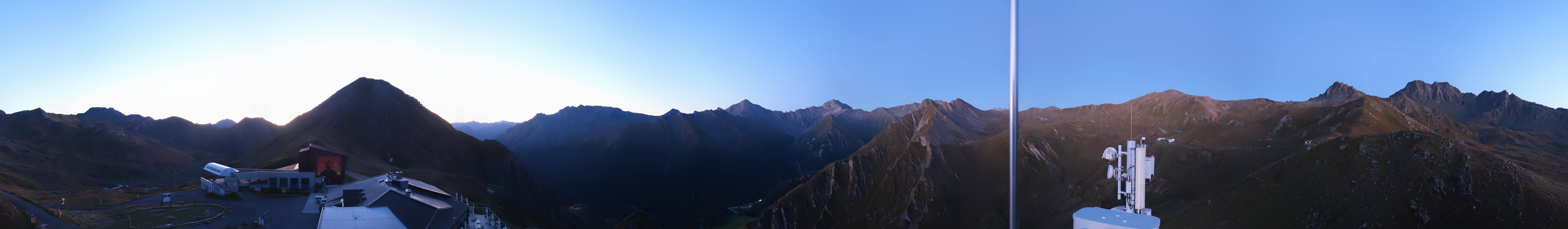 Archiv Foto Webcam Alp Trida Sattel in Samnaun