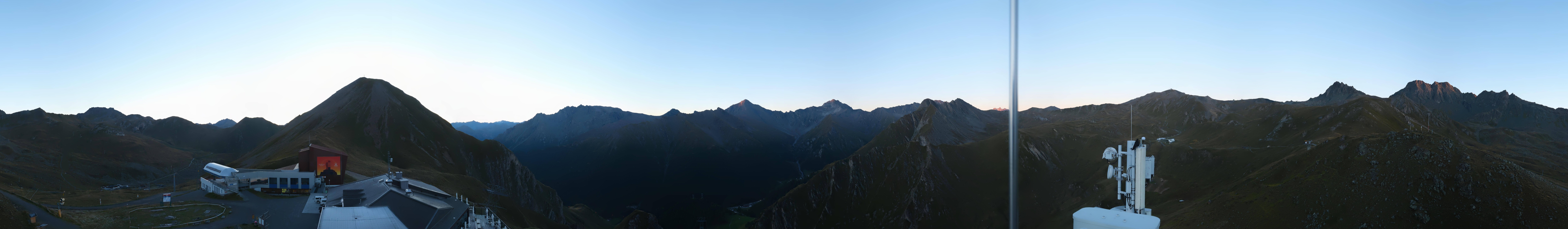 Archiv Foto Webcam Alp Trida Sattel in Samnaun
