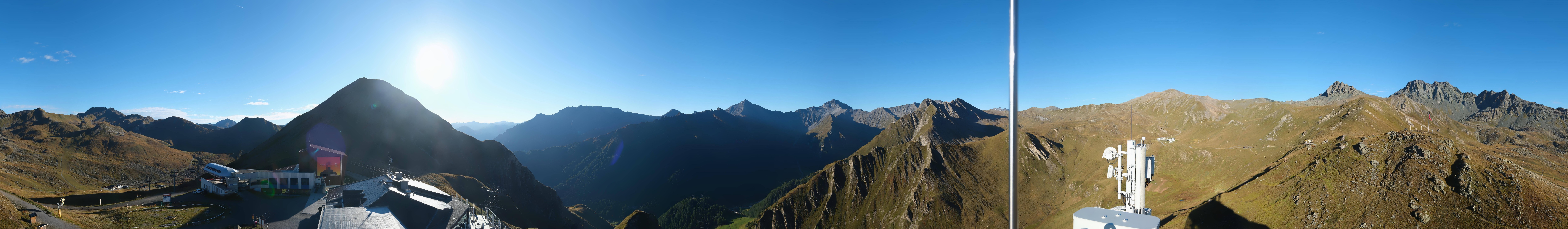 Archiv Foto Webcam Alp Trida Sattel in Samnaun