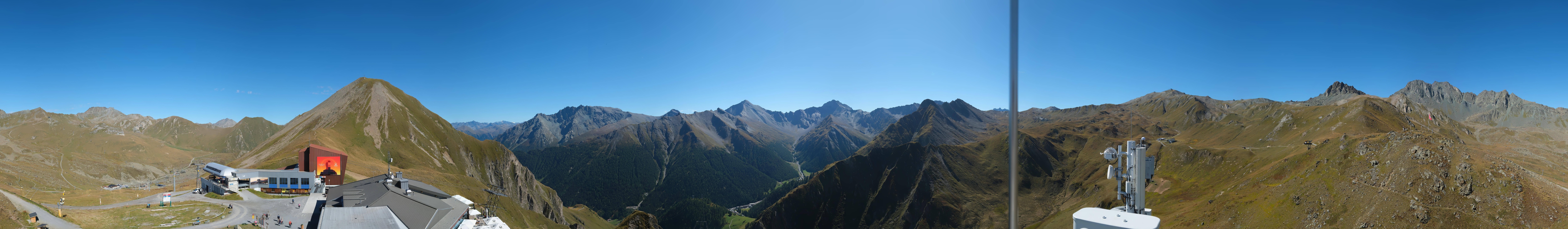 Archiv Foto Webcam Alp Trida Sattel in Samnaun