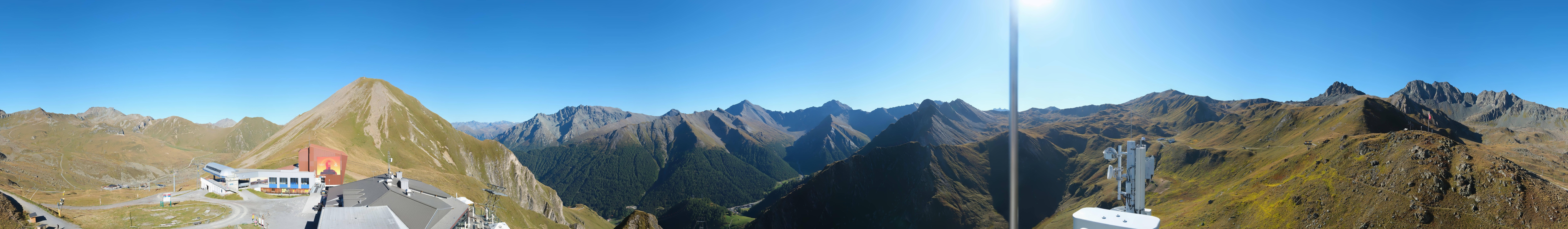 Archiv Foto Webcam Alp Trida Sattel in Samnaun