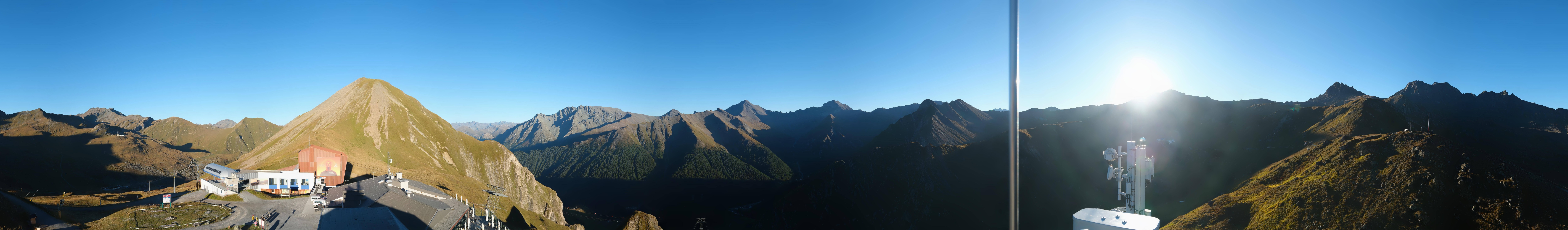 Archiv Foto Webcam Alp Trida Sattel in Samnaun