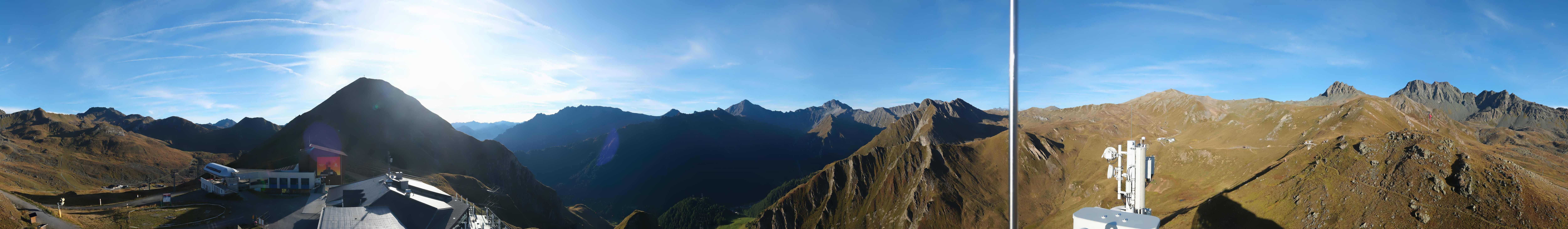 Archiv Foto Webcam Alp Trida Sattel in Samnaun