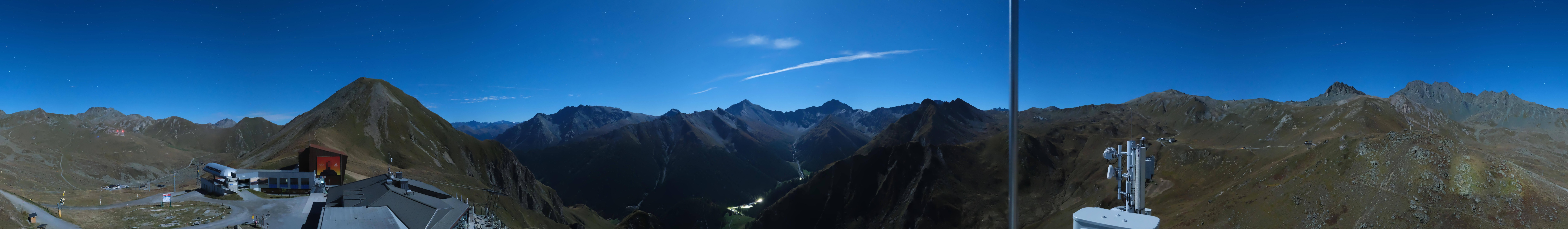 Archiv Foto Webcam Alp Trida Sattel in Samnaun