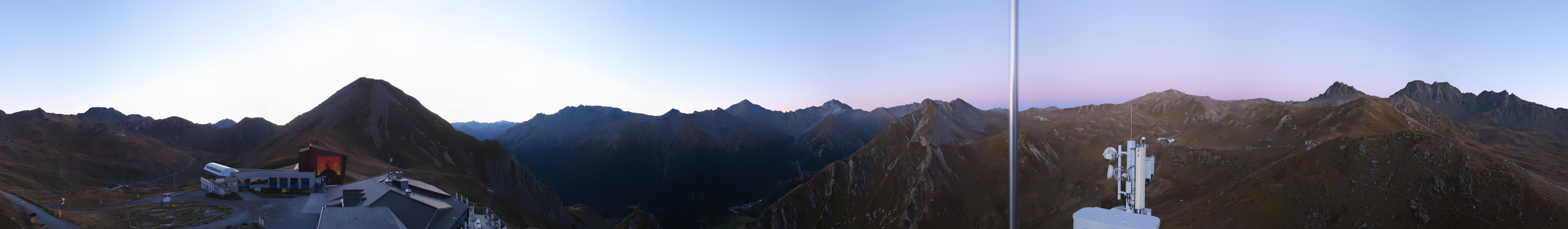 Archiv Foto Webcam Alp Trida Sattel in Samnaun