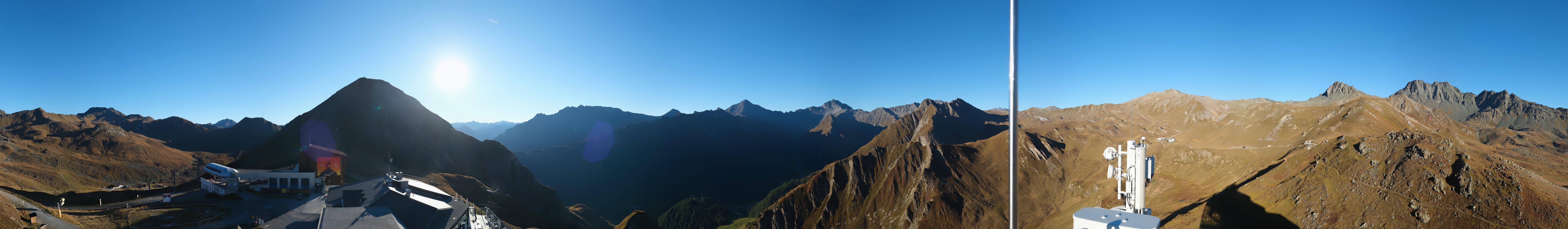 Archiv Foto Webcam Alp Trida Sattel in Samnaun