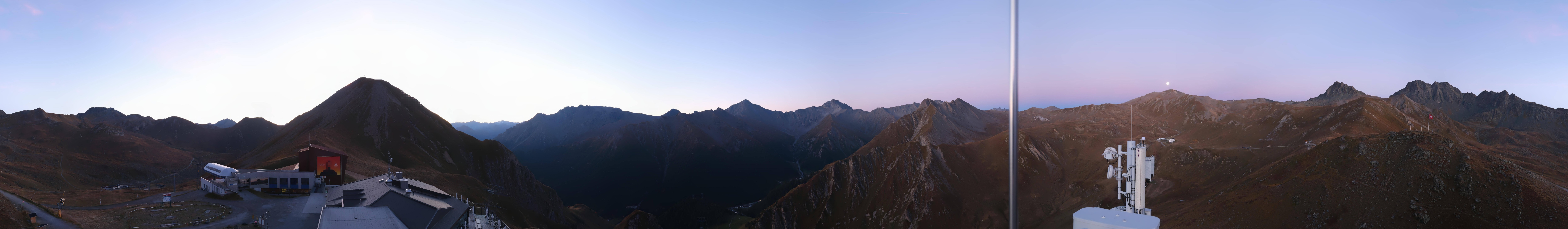 Archiv Foto Webcam Alp Trida Sattel in Samnaun