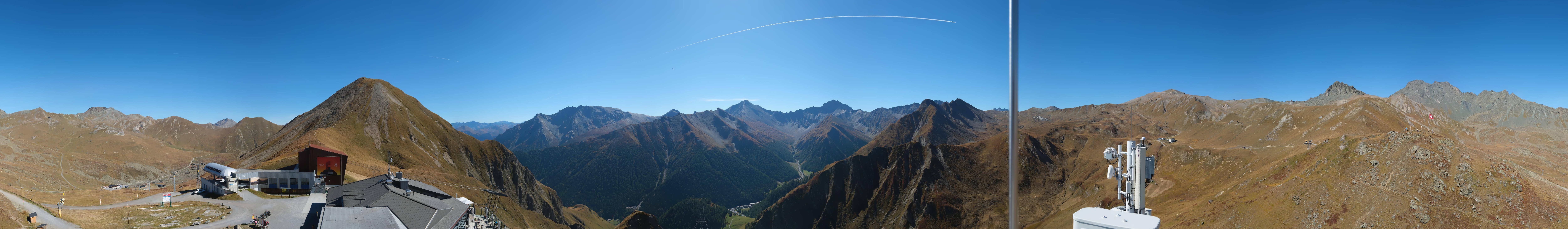 Archiv Foto Webcam Alp Trida Sattel in Samnaun