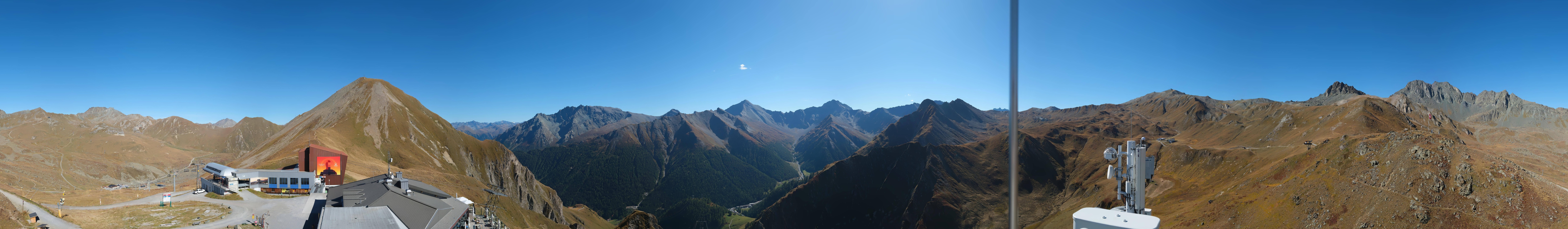 Archiv Foto Webcam Alp Trida Sattel in Samnaun