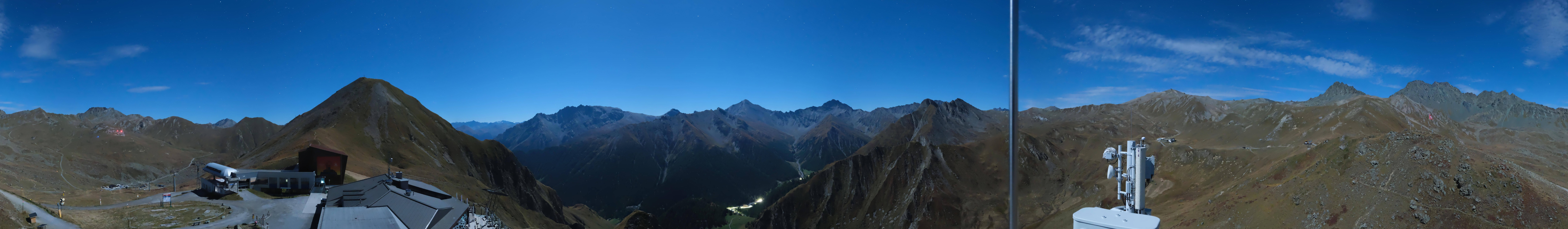 Archiv Foto Webcam Alp Trida Sattel in Samnaun
