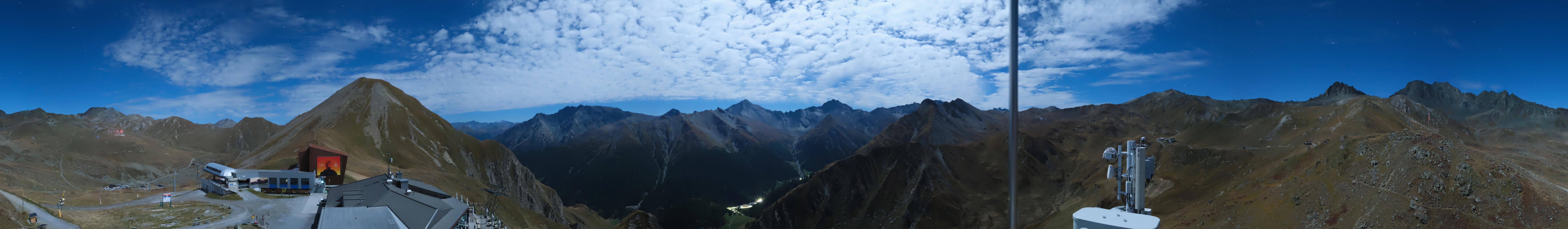 Archiv Foto Webcam Alp Trida Sattel in Samnaun