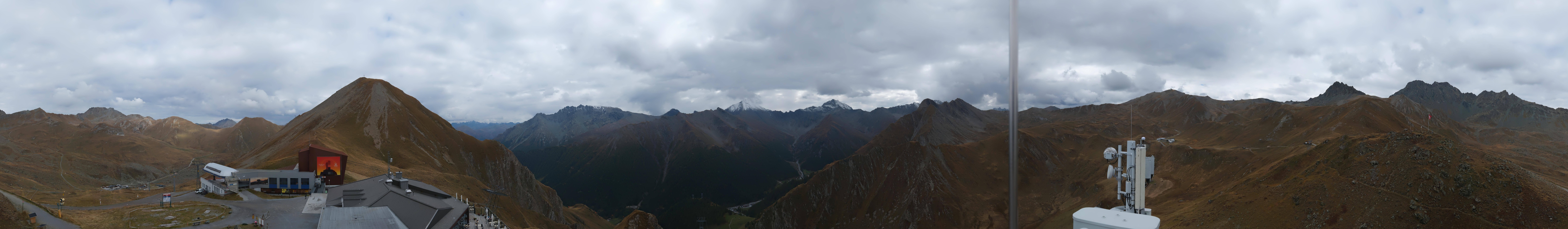 Archiv Foto Webcam Alp Trida Sattel in Samnaun