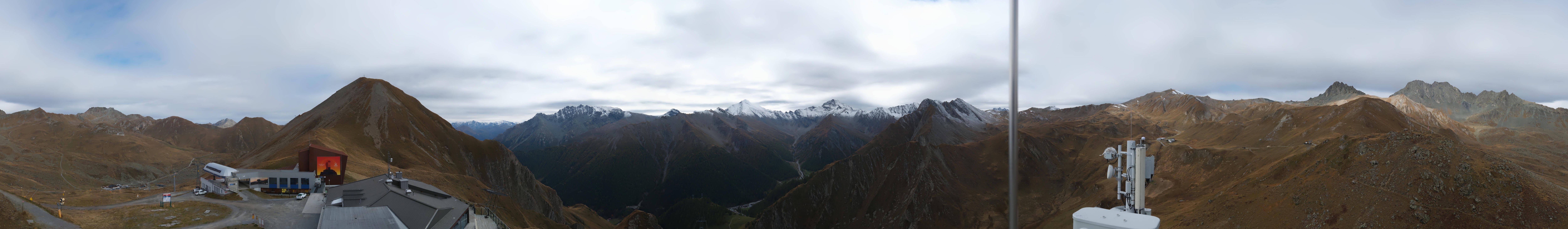 Archiv Foto Webcam Alp Trida Sattel in Samnaun