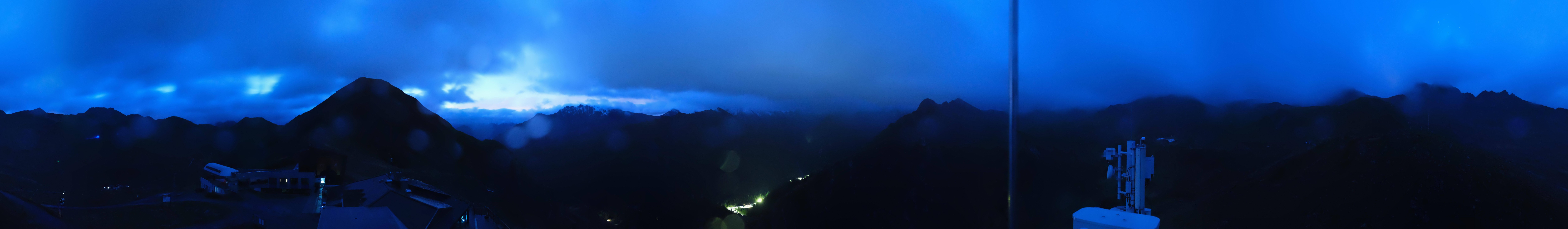 Archiv Foto Webcam Alp Trida Sattel in Samnaun