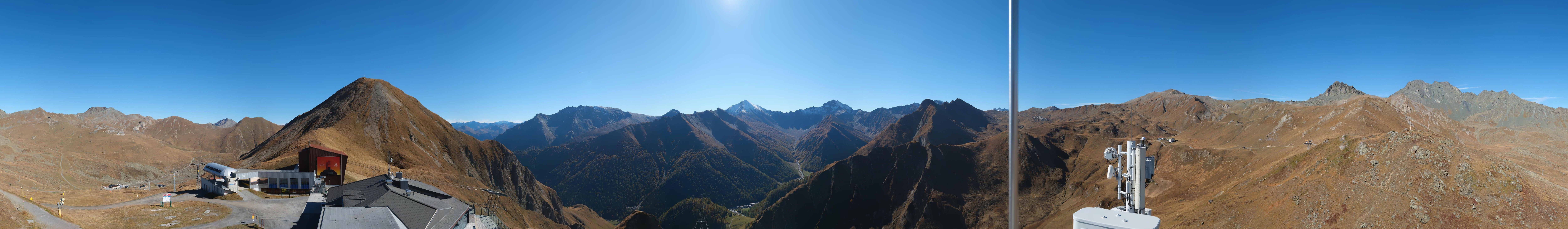 Archiv Foto Webcam Alp Trida Sattel in Samnaun