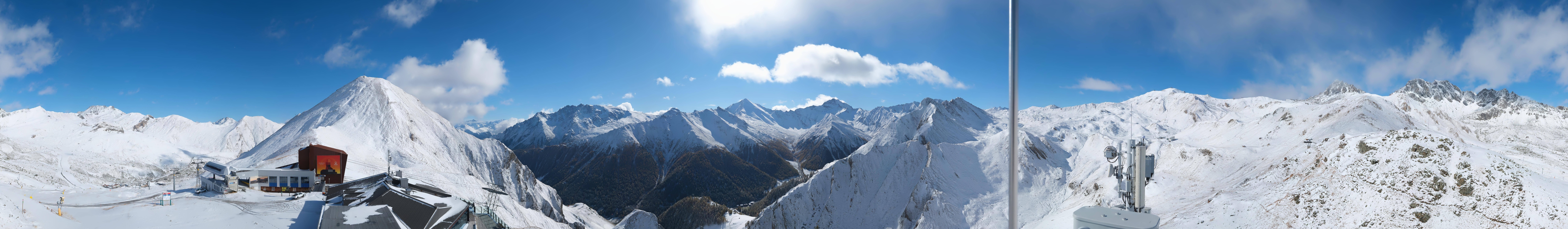 Archiv Foto Webcam Alp Trida Sattel in Samnaun