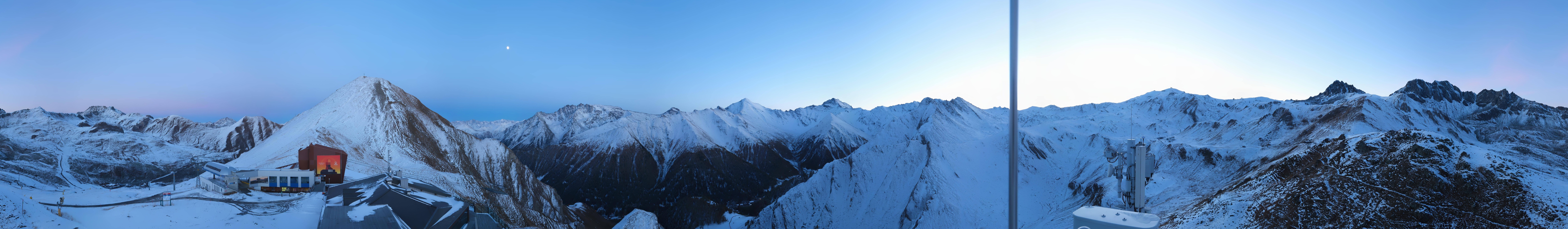 Archiv Foto Webcam Alp Trida Sattel in Samnaun