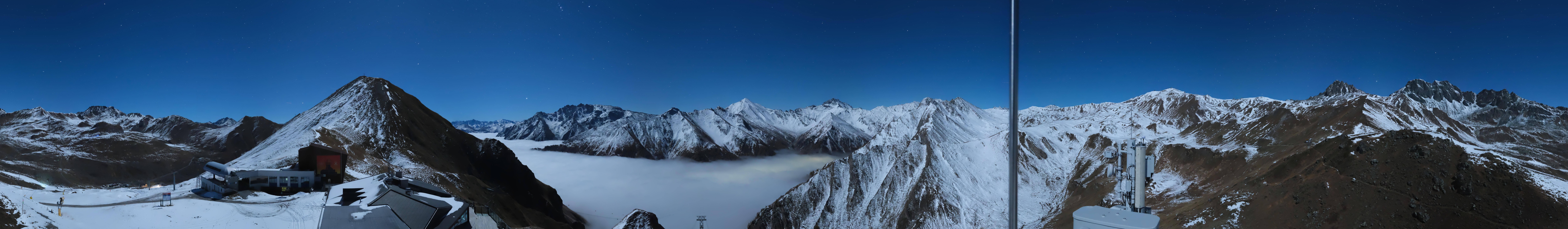 Archiv Foto Webcam Alp Trida Sattel in Samnaun