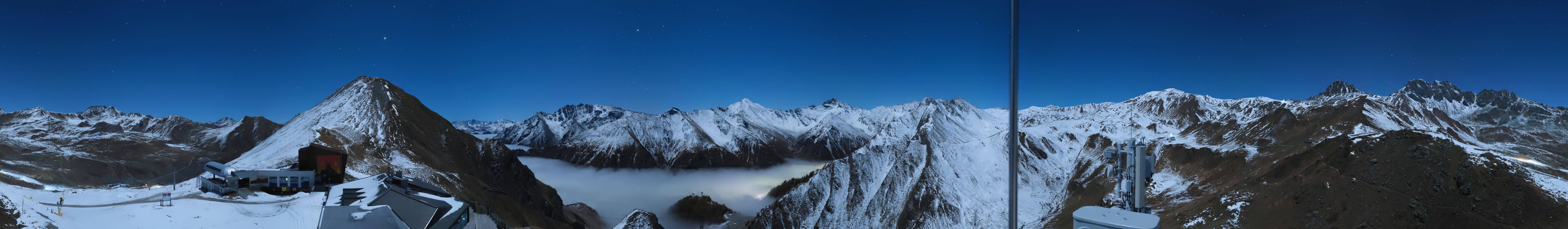 Archiv Foto Webcam Alp Trida Sattel in Samnaun