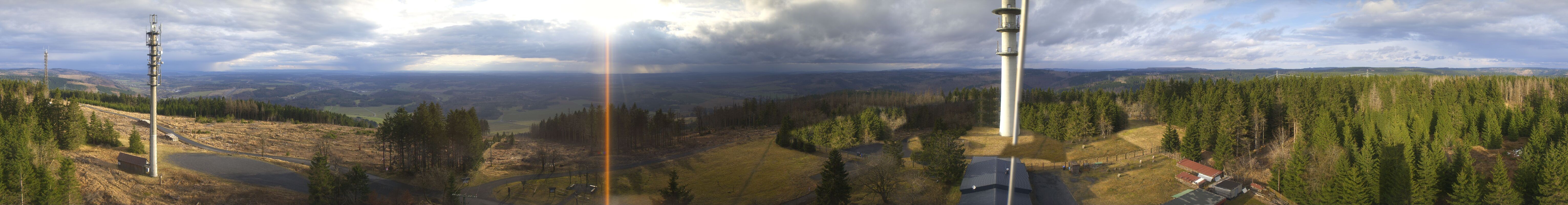 Archived image Webcam Bleßberg Mountain Near Sachsenbrunn