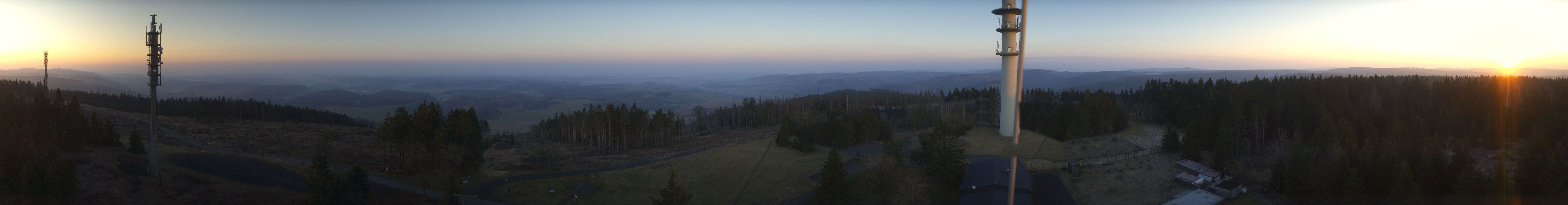 Archived image Webcam Bleßberg Mountain Near Sachsenbrunn