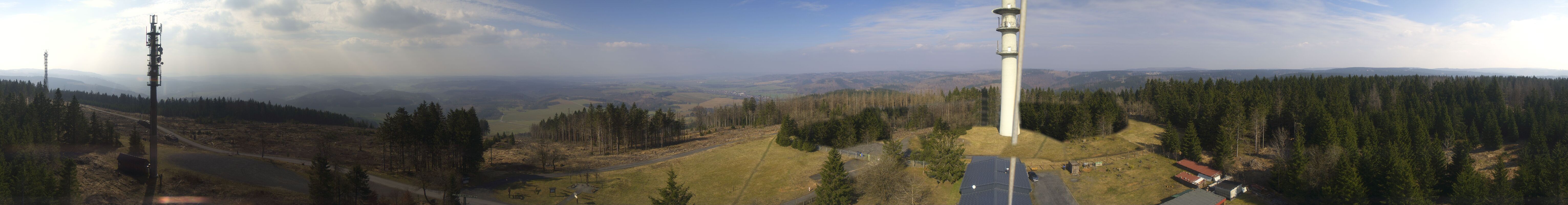 Archived image Webcam Bleßberg Mountain Near Sachsenbrunn