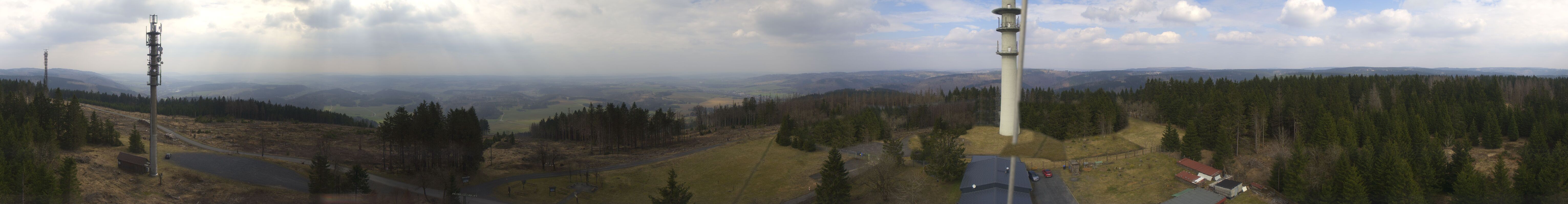 Archived image Webcam Bleßberg Mountain Near Sachsenbrunn