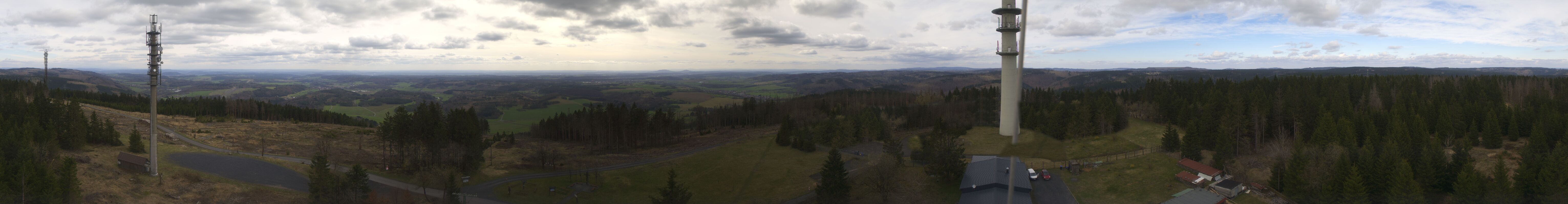 Archived image Webcam Bleßberg Mountain Near Sachsenbrunn