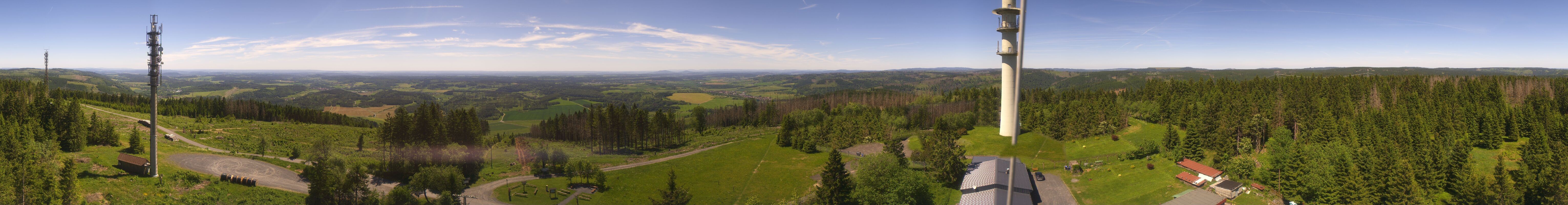 Archived image Webcam Bleßberg Mountain Near Sachsenbrunn