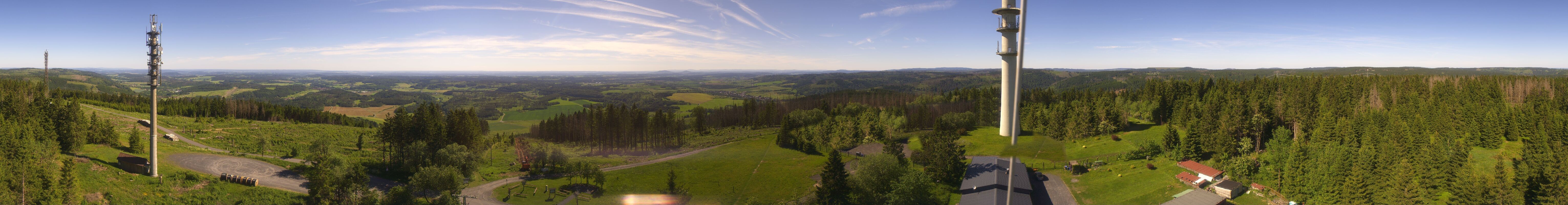 Archived image Webcam Bleßberg Mountain Near Sachsenbrunn